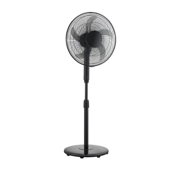 CAMPOMATIC STAND FAN 5 BLADES 3 SPEEDS BLACK