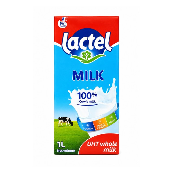 LACTEL UHT WHOLE MILK 