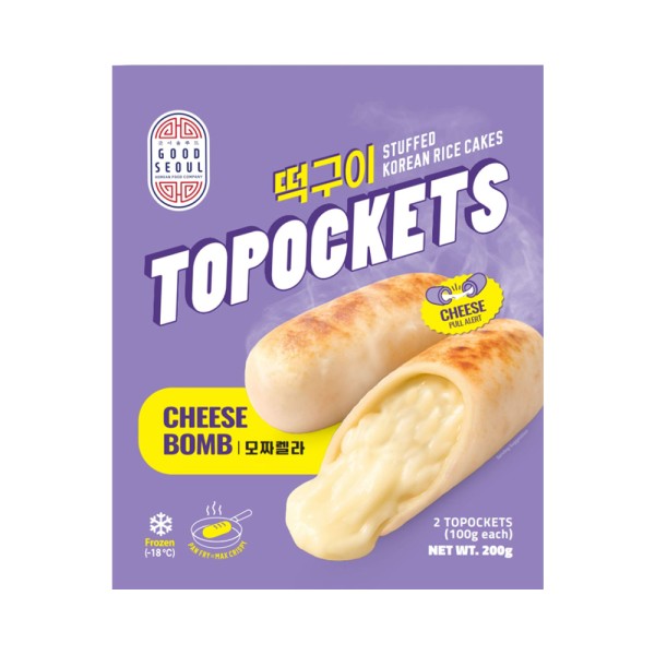 GOOD SEOUL TOPOCKETS CHEESE BOMB