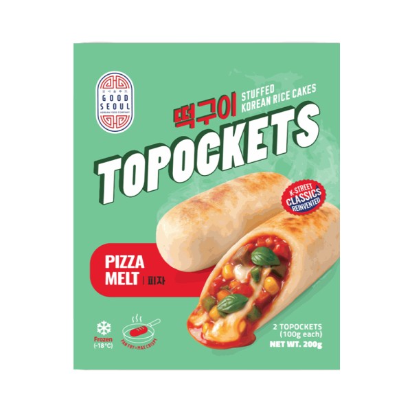 GOOD SEOUL TOPOCKETS PIZZA MELT