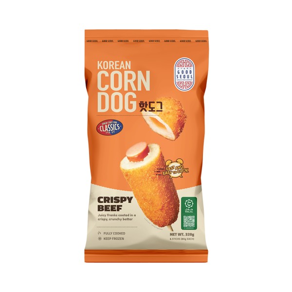GOOD SEOUL  CRISPY BEEF CORN DOG