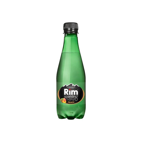 RIM SPARKLING WATER PEACH FLAVOR 