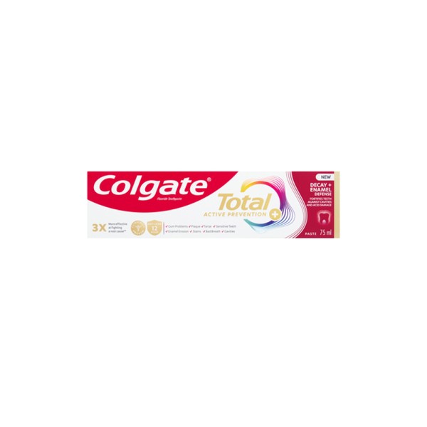 COLGATE TOOTHPASTE TOTAL ACTIVE PREVENTION DECAY+EROSION