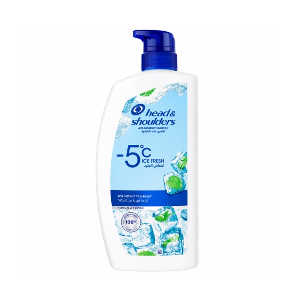 HEAD AND SHOULDER SHAMPOO ICE FRESH ALASKA