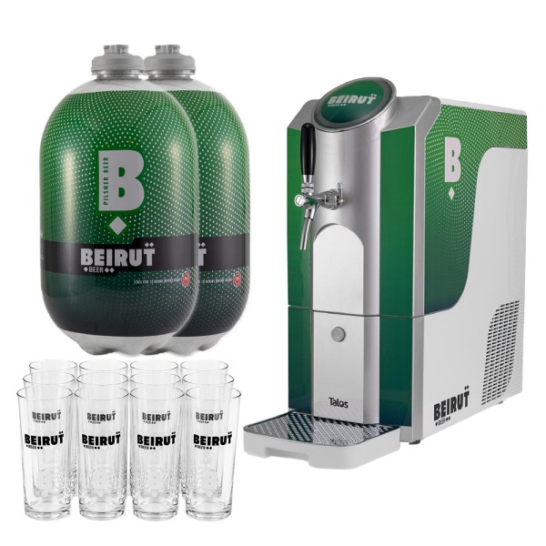 BEIRUT DRAFT MACHINE+12GLASS+2 KEG 