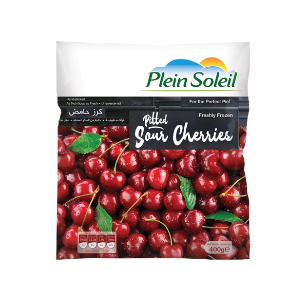 PLEIN SOLEIL PITTED SOUR CHERRIES