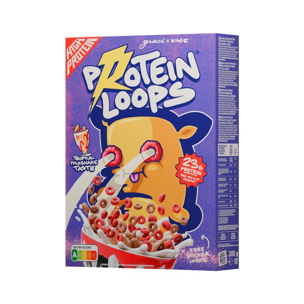 GRACI HIGH PROTEIN LOOPS  TROPICAL TASTE