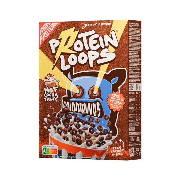 GRACI HIGH PROTEIN LOOPS  HOT COCOA TASTE