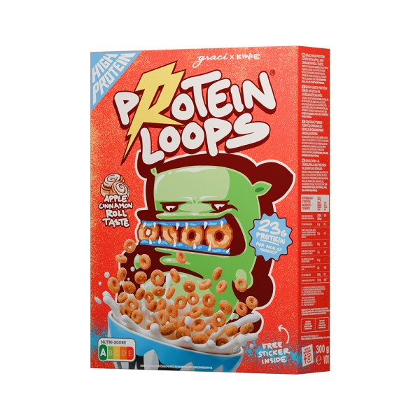GRACI HIGH PROTEIN LOOPS  CINNAMON ROLL TASTE