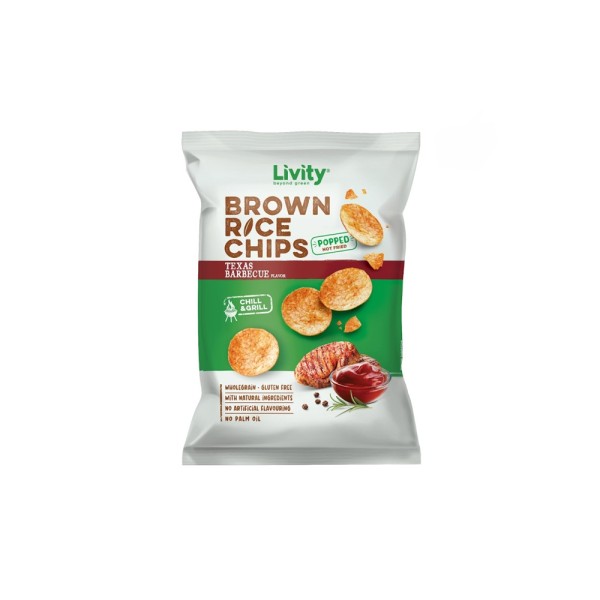 LIVITY RICE CHIPS BBQ