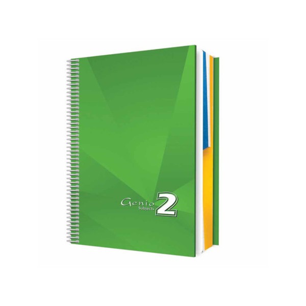 GENIO 2SUBJECT HC SPIRAL 70G SEYES A4