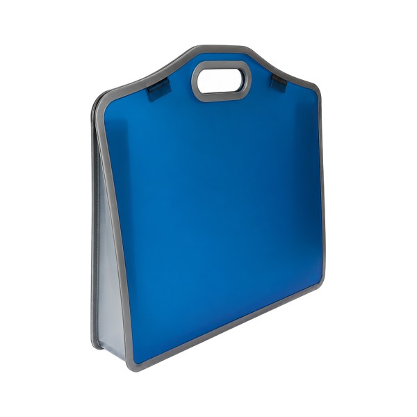 OPALINE SCHOOL FILE VELCRO CLOSURE BLUE