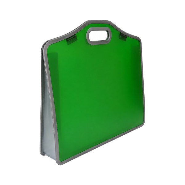 OPALINE SCHOOL FILE VELCRO CLOSURE GREEN