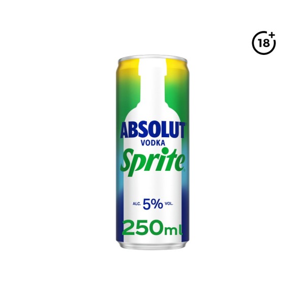ABSOLUT VODKA AND SPRITE