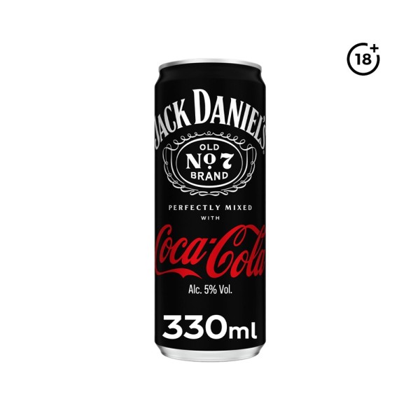 JACK DANIELS JD AND COCA COLA