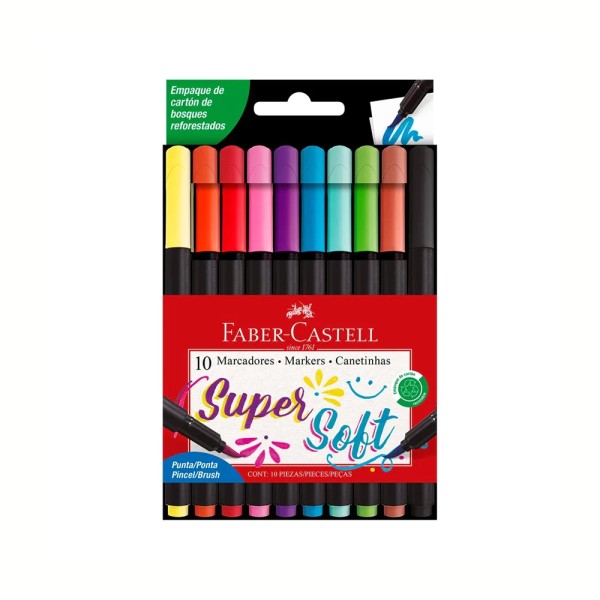 FABER SUPER SOFT BRUSH MARKER