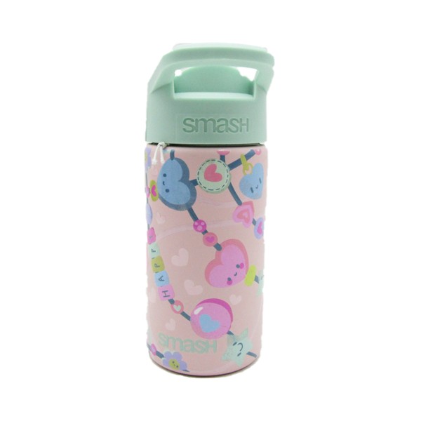 SMASH WATERBOTTLE FASHION SIPPER PINK STARS