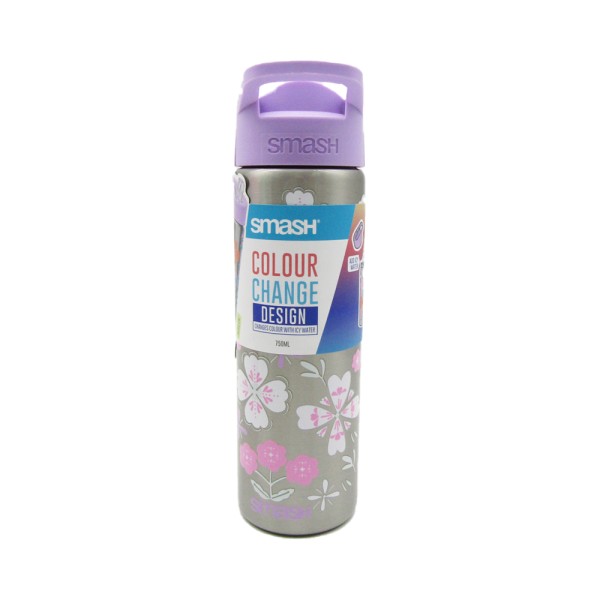 SMASH WATERBOTTLE COLOR CHANGE SIPPER PURLPLE