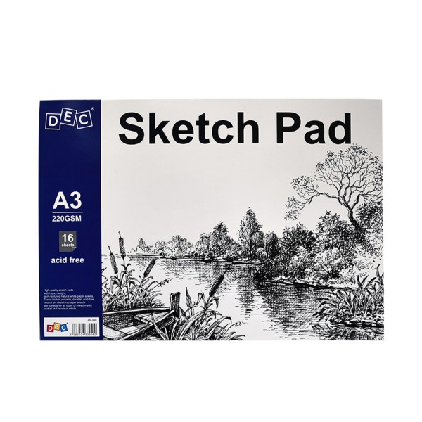 DEC DRAWING PAD A3 220GSM
