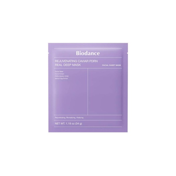 BIODANCE REJUVENATING CAVIAR PDRN REAL DEEP MASK