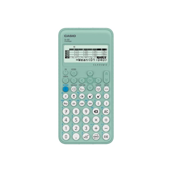 CASIO ELECTRONICS FX-92COLLEGE-W-ET