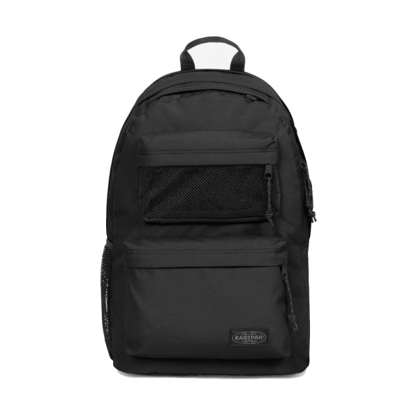 EASTPAK DOUBLE OFFICE BLACK BACKPACK