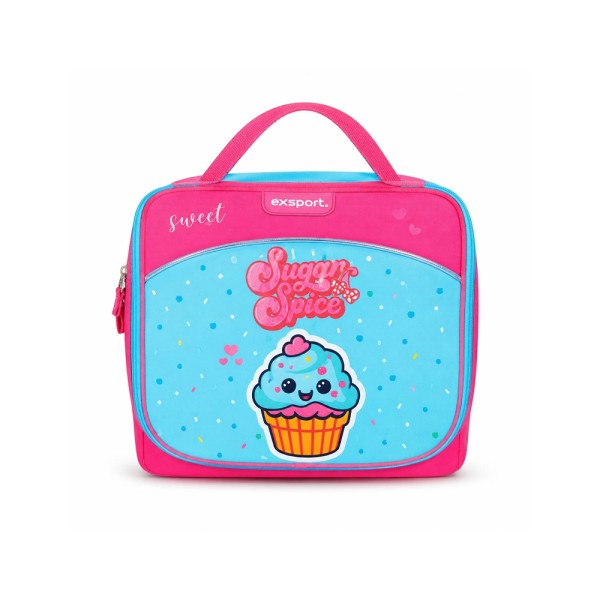 EXSPORT THERMAL LUNCH BAG CUPCAKE