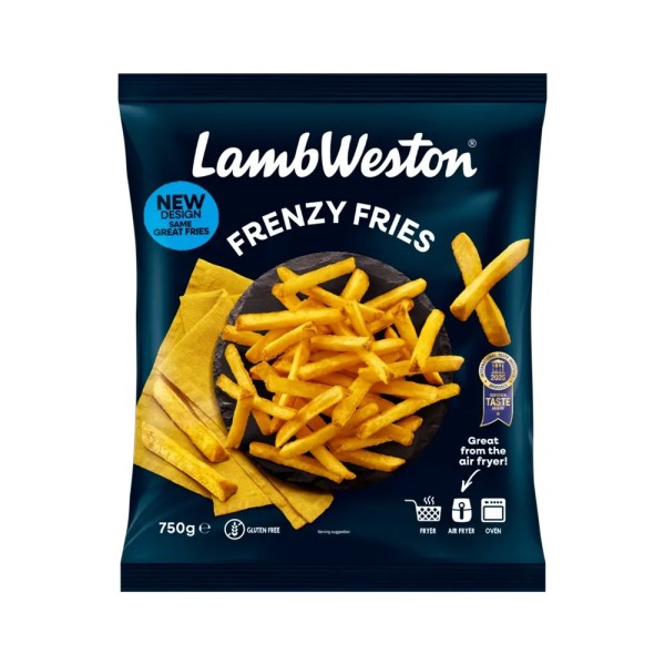 LAMB WESTON FRENZY FRIES NATURAL