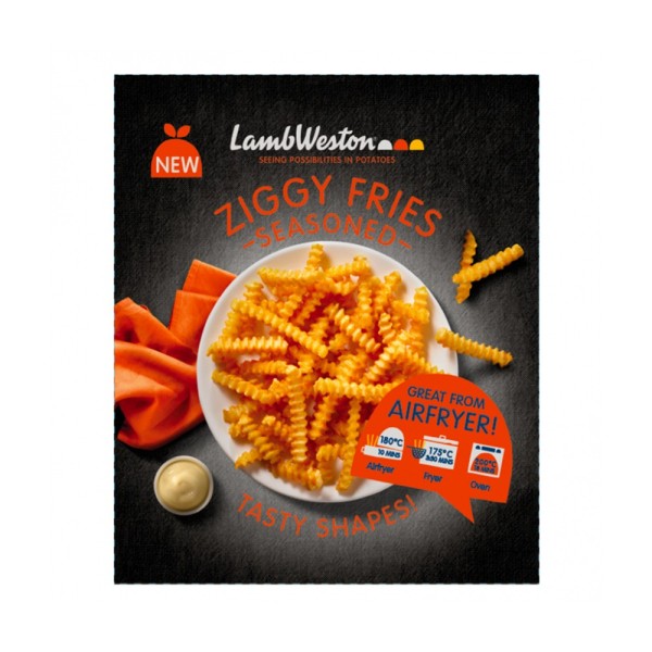LAMB WESTON ZIGGY FRIES HOT & SPICY