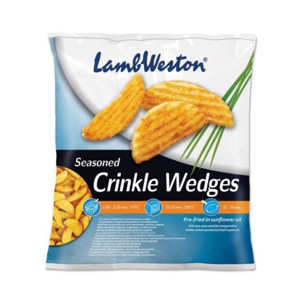 LAMB WESTON CRINKLED WEDGES 