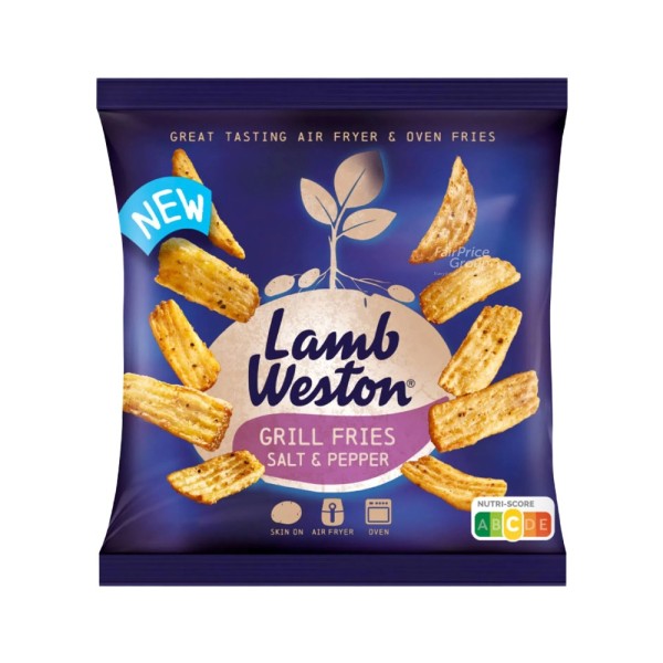 LAMB WESTON GRILL FRIES BLACK PEPPER & SALT