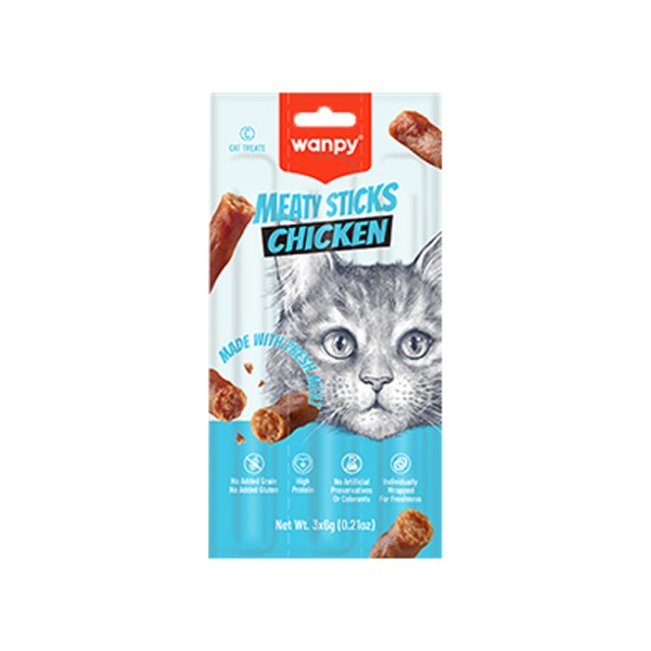 WANPY CAT STICKS  CHICKEN 