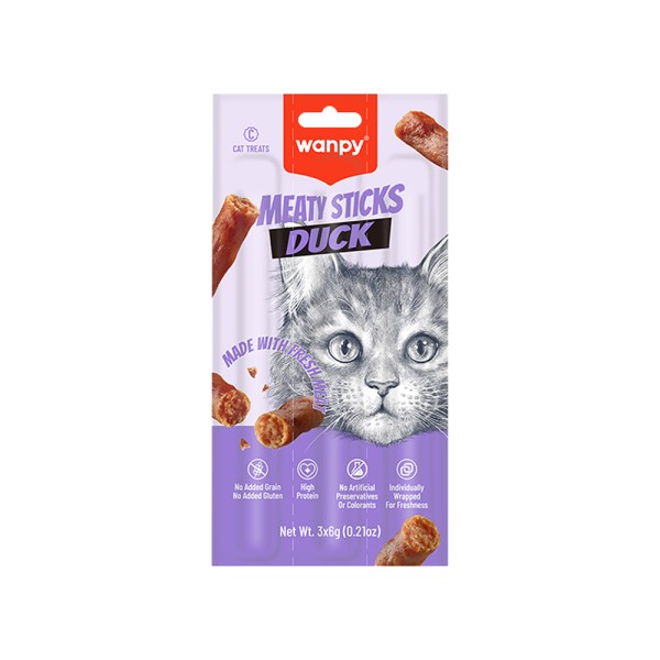 WANPY CAT STICKS DUCK 