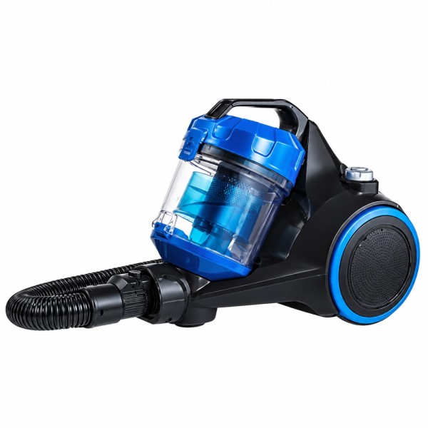 CAMPOMATIC VACUUM BAGLESS TELESCOPIC TUBE 2L HEPA FILTER BLUE