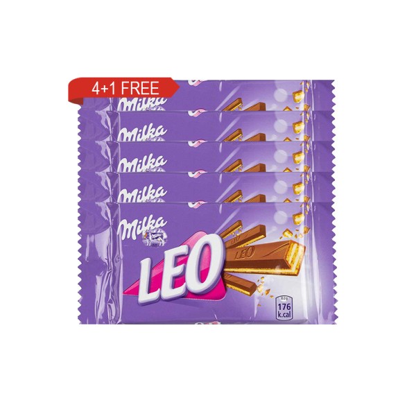 LEO CHOC FINGERS 4+1F