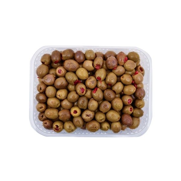 HOUSE OF OLIVE GREEN OLIVES SWEET PEPPER