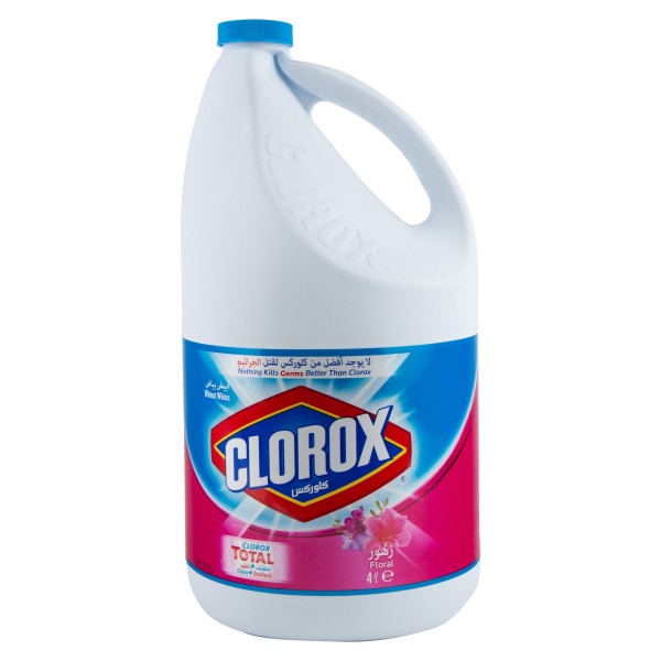 CLOROX BLEACH FLORAL