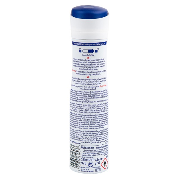NIVEA DEO FOR WOMEN DRY