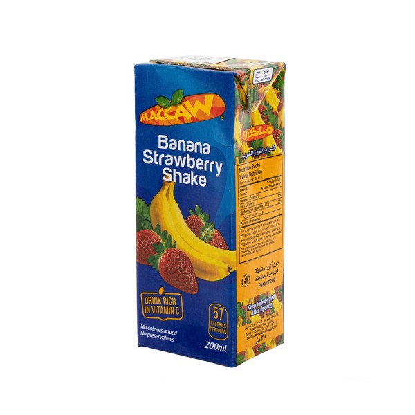 MACCAW BANANA STRAWBERY NECTAR SLIM