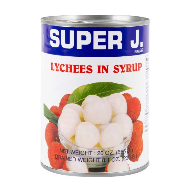 SUPER J. LYCHEES IN SYRUP