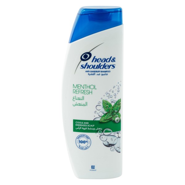 HEAD AND SHOULDER SHAMPOO NATURAL MENTHOL