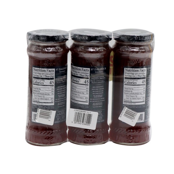 ST DALFOUR STRAWBERRY JAM LIGHT 2+1 FREE