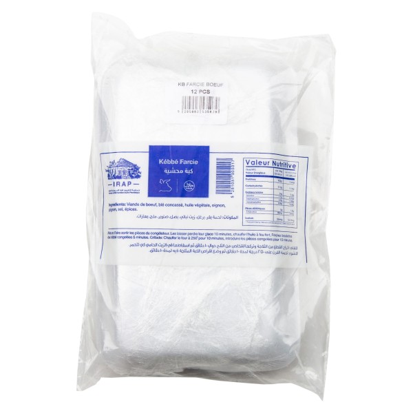 IRAP KEBBE FARCIE ASSIETTE 12PC