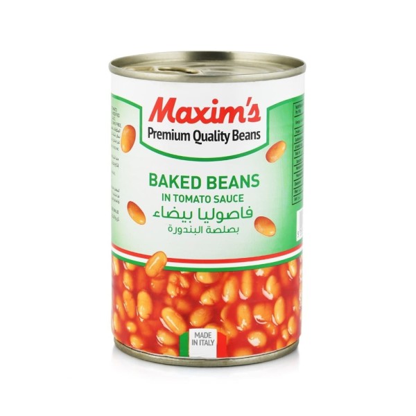 MAXIM'S BAKED BEANS IN TOMATO SAUCE
