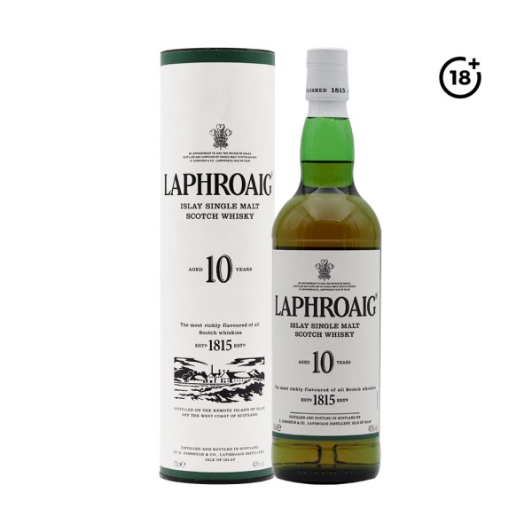 LAPHROAIG SINGLE MALT WHISKY 10YRS