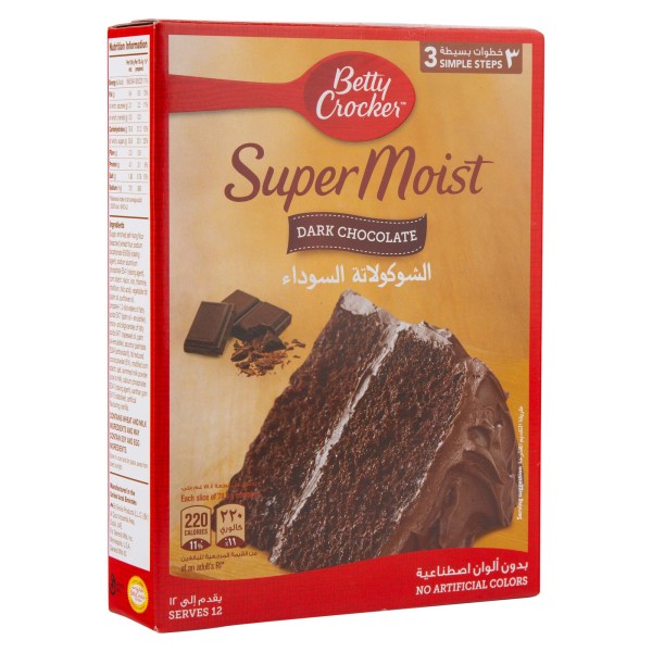 BETTY CROCKER CAKE MIX-DR CHOC.MIX