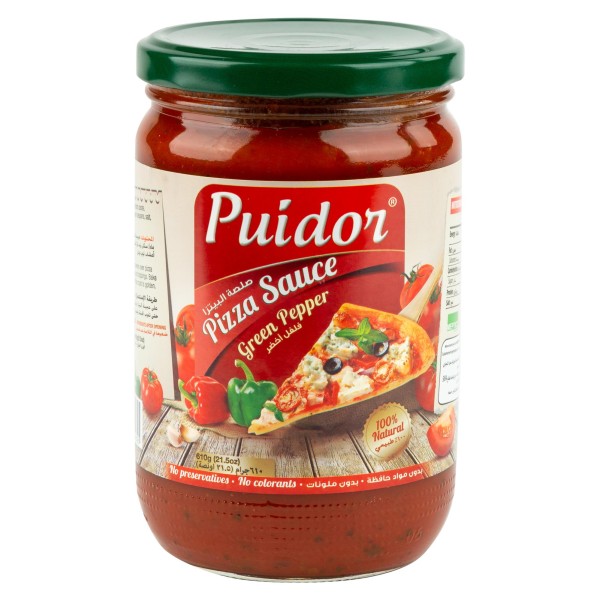 PUIDOR PIZZA SAUCE GREEN PEPPER