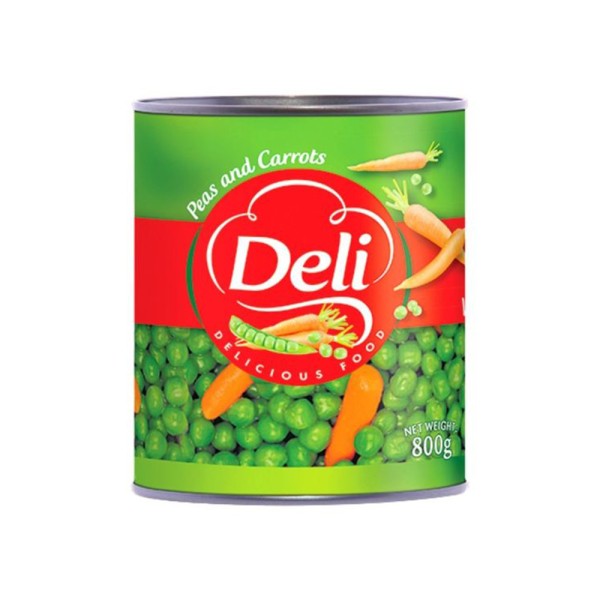 DELI GREEN PEAS + CARROTS