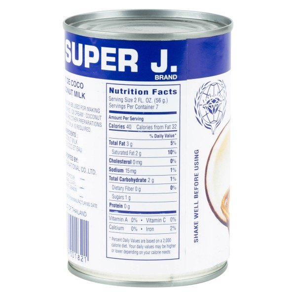 SUPER J. COCONUT MILK
