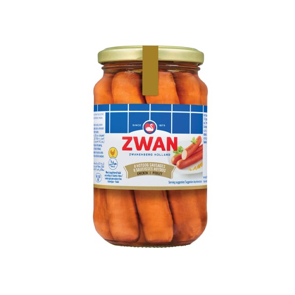 ZWAN CHICKEN HOT DOG IN JARS